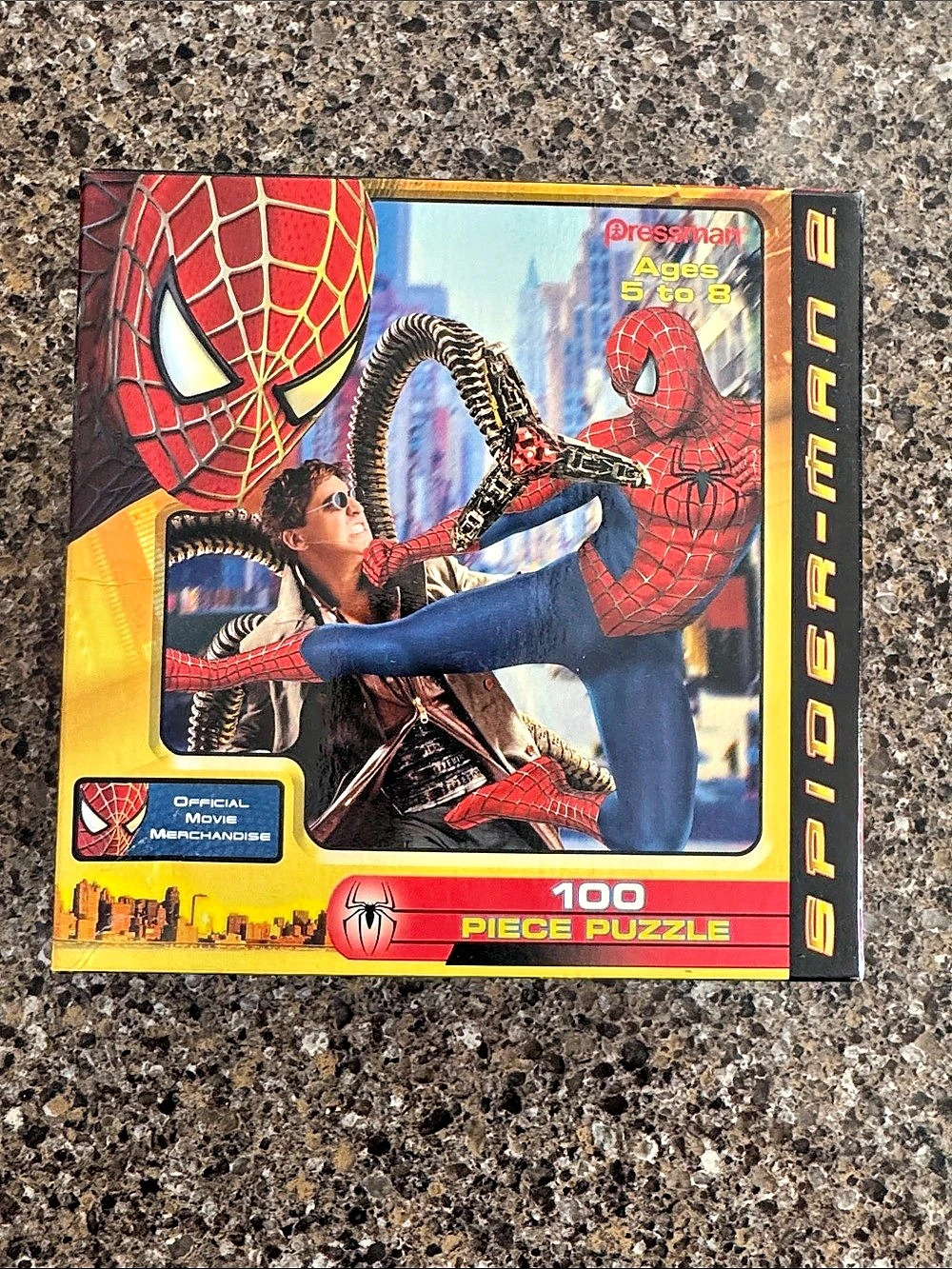 Pressman Spider-Man 2 - 100 Piece Puzzle Like NEW - ages 5 and up!